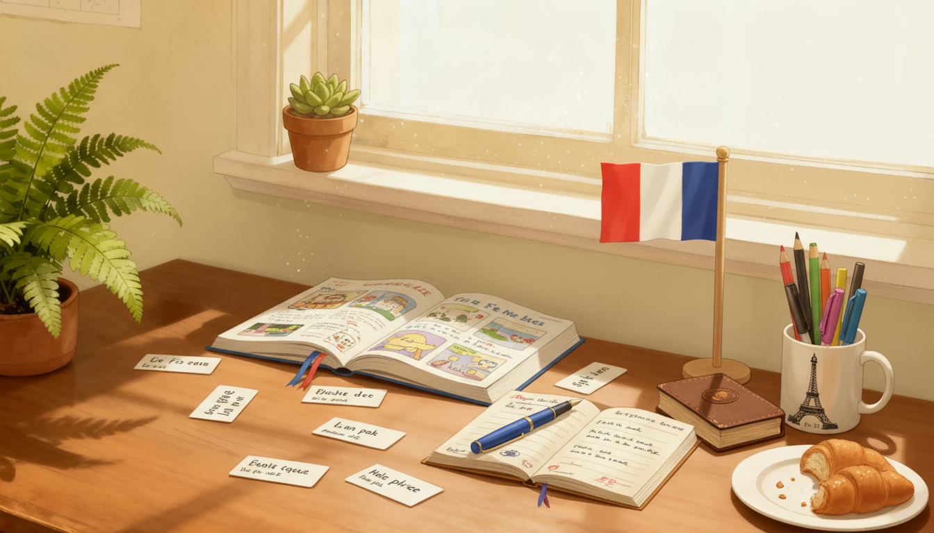studying-french